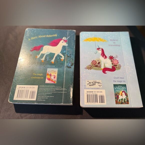 UNI THE UNICORN & UNI the UNICORN AND THE Dream Come True Set of 2 Children Book - Picture 2 of 8